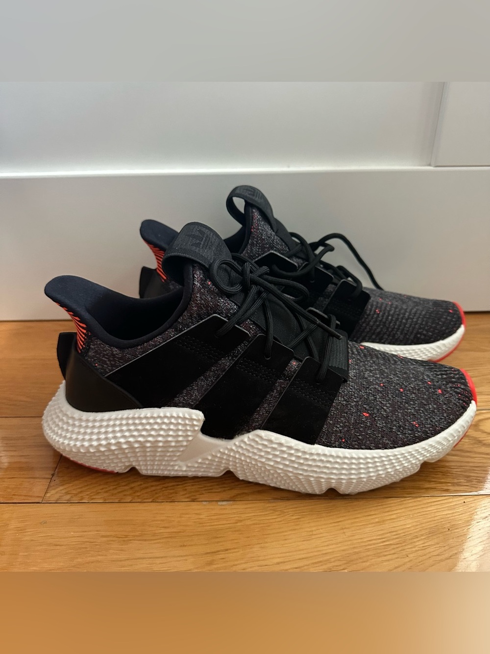 Adidas Prophere Core Black/Solar Red Sneakers